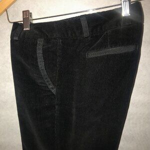 Banana Republic Black Martin Fit Corduroy Slacks
